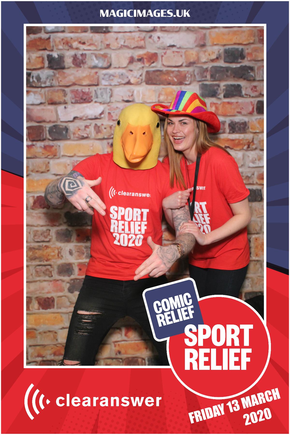 Clear Answer Sport Relief | View more photos from the event at gallery.magicimages.uk/u/MagicImages/Clear-Answer-Sport-Relief
